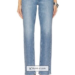 Good Icon Rhinestone Good American Jeans Indingo 728 Size 18 NWT